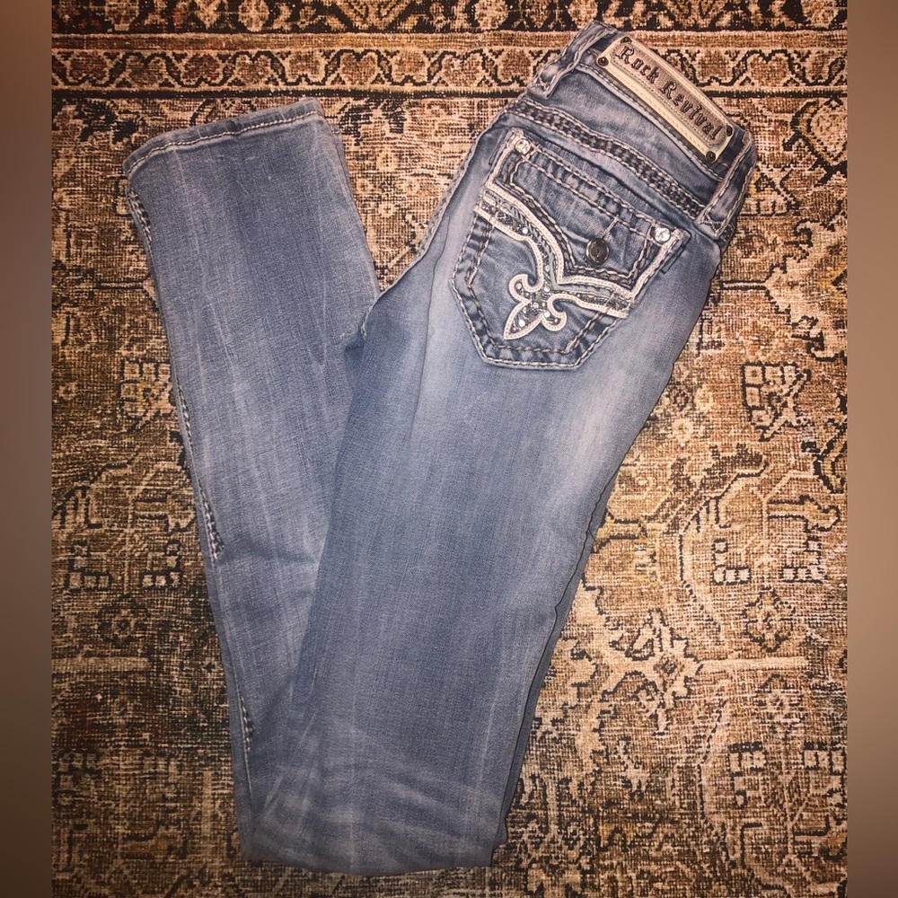 Size 23 Rock Revival Betty Skinny Jeans